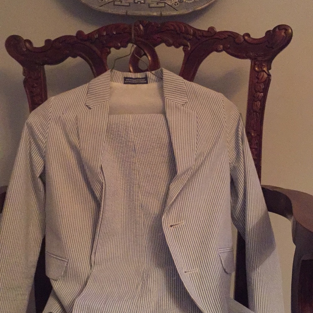 Seersucker Suit Izod size 7